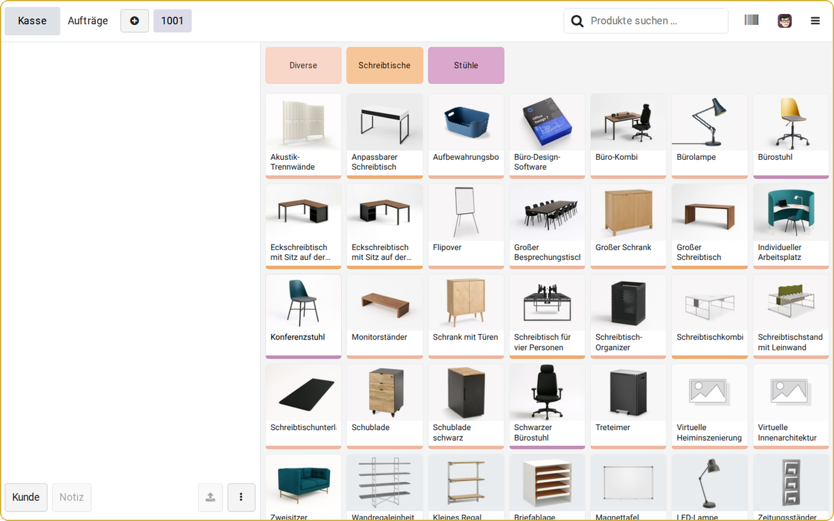 Odoo Kassensystem (POS) auf Deutsch
